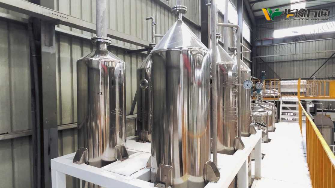 high fructose corn syrup production line