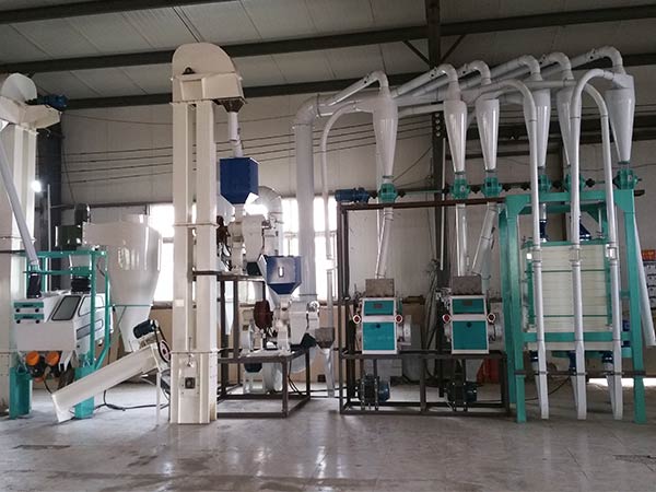 Ethiopia 30T/Day Corn Flour Milling Line Delivery