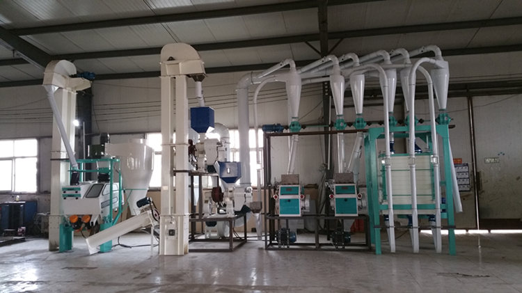 10ton maize meal grinding machine