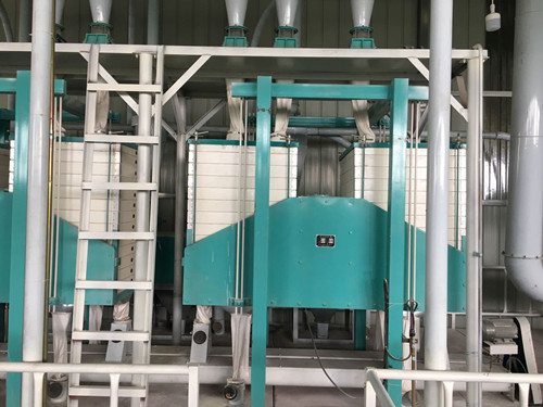 sieving part of maize milling plant