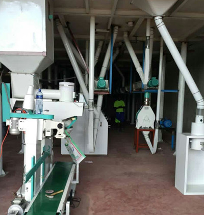 maize flour packing machine