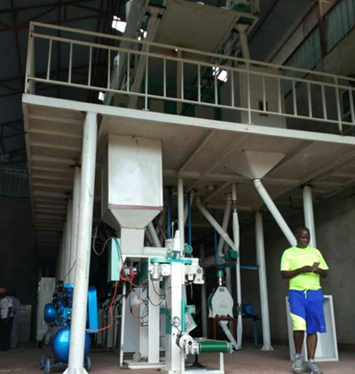 Burundi 40T/Day Corn Flour Processing Line Installation