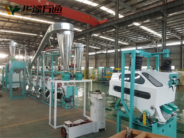 50-ton daily corn production line