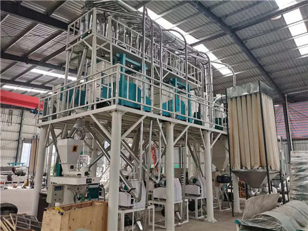 Photo of a small industrial building that could house a maize processing plant