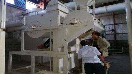 Our Coffee Bean Cleaning Line Coffee Bean Destoner Established in Ethiopia