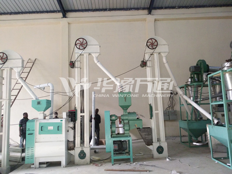 White Maize Flour Milling Line