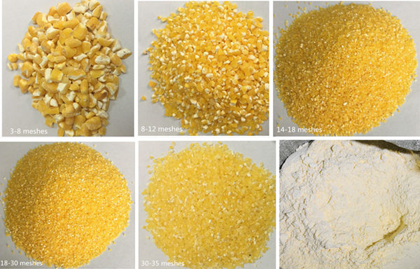 Corn Grits, Flour and Germ Extraction Line (Dry Method)