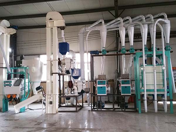 Small Scale Maize Flour Milling Machine