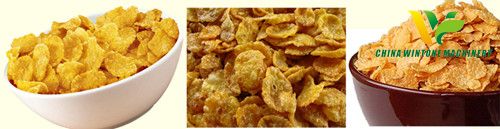 Corn flakes processing line