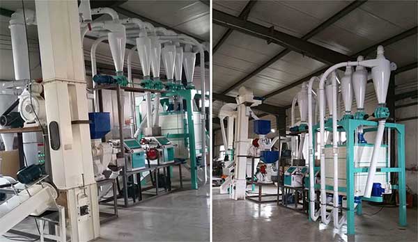 Small Scale Maize Flour Milling Machine