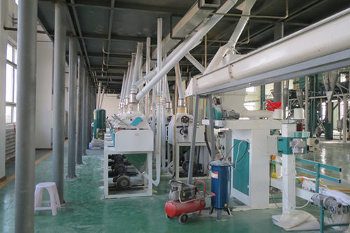 Corn Grits and Flour Production Line with Dry Method