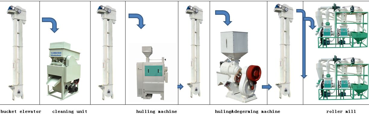 Corn Grinding Plant Maize Grinding Plant