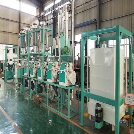 20TPD small scale maize flour mill plant